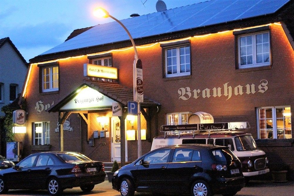 Landhotel&Brauhaus Prignitzer Hof Pritzwalk Exterior foto